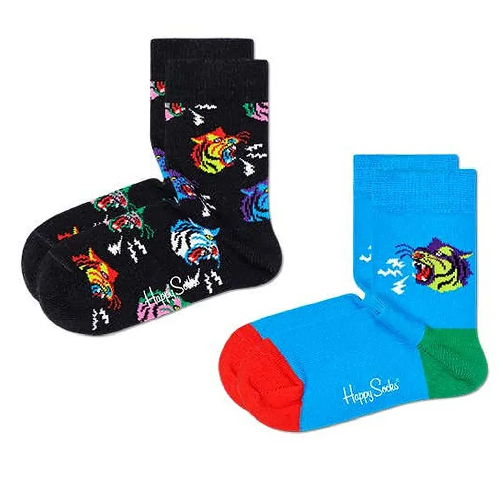 Носки Tiger 2 пары Happy Socks, синий