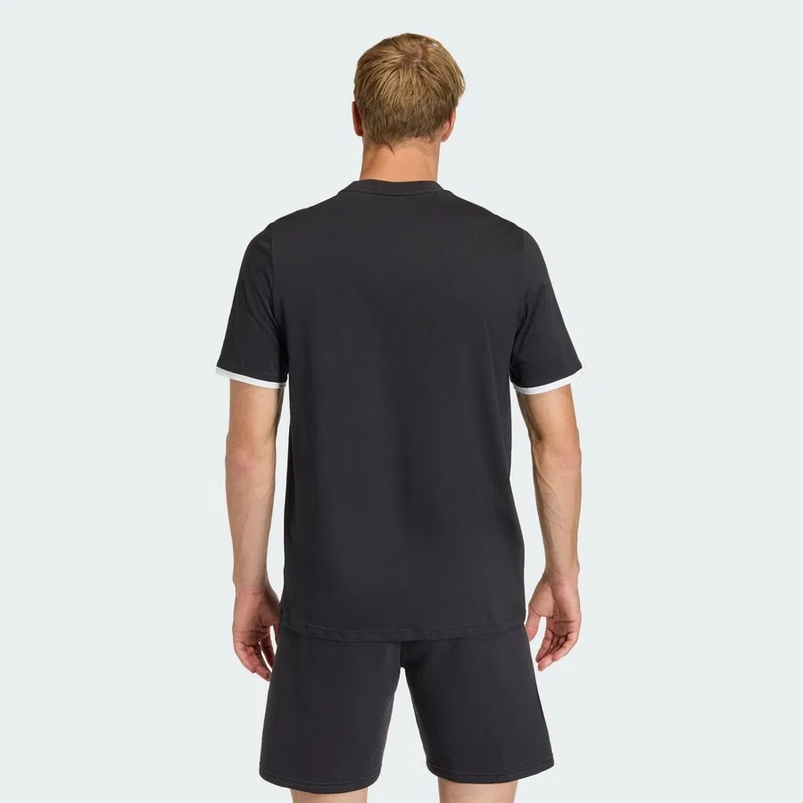 Футболка с коротким рукавом adidas Performance Entrada26 Tee, Черный — фото 2