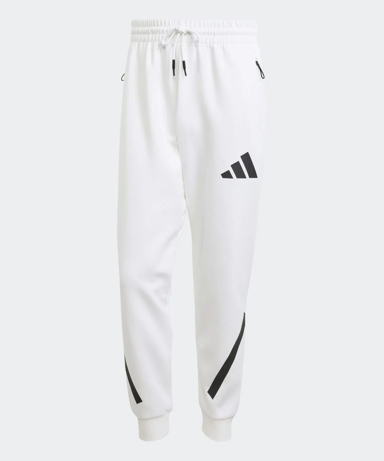Мужские спортивные штаны с трехслойной тканью, модель Z.N.E., Adidas, White