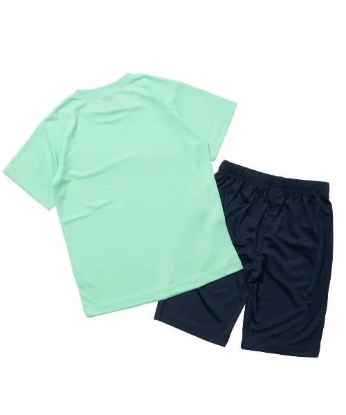 Детская футболка с принтом и шорты Champion T-SHIRT AND SHORTS, Лавандовый — фото 2