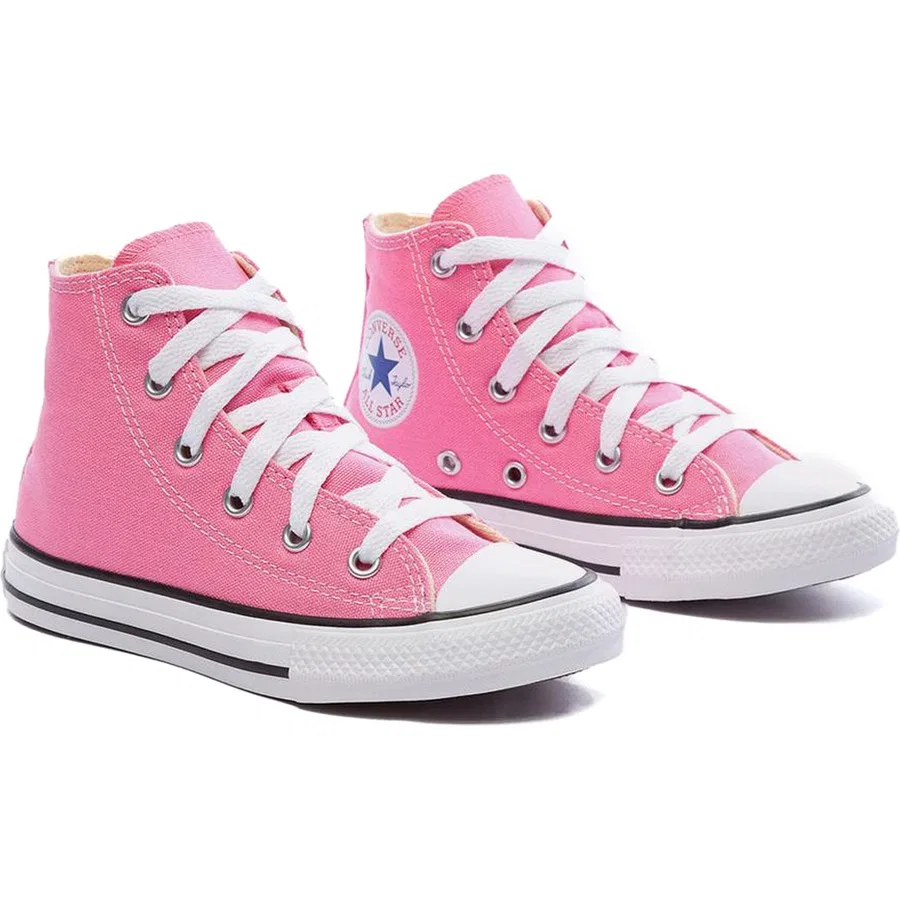Детские спортивные кроссовки классические Chuck Taylor All Star Converse, Розовый — фото 2