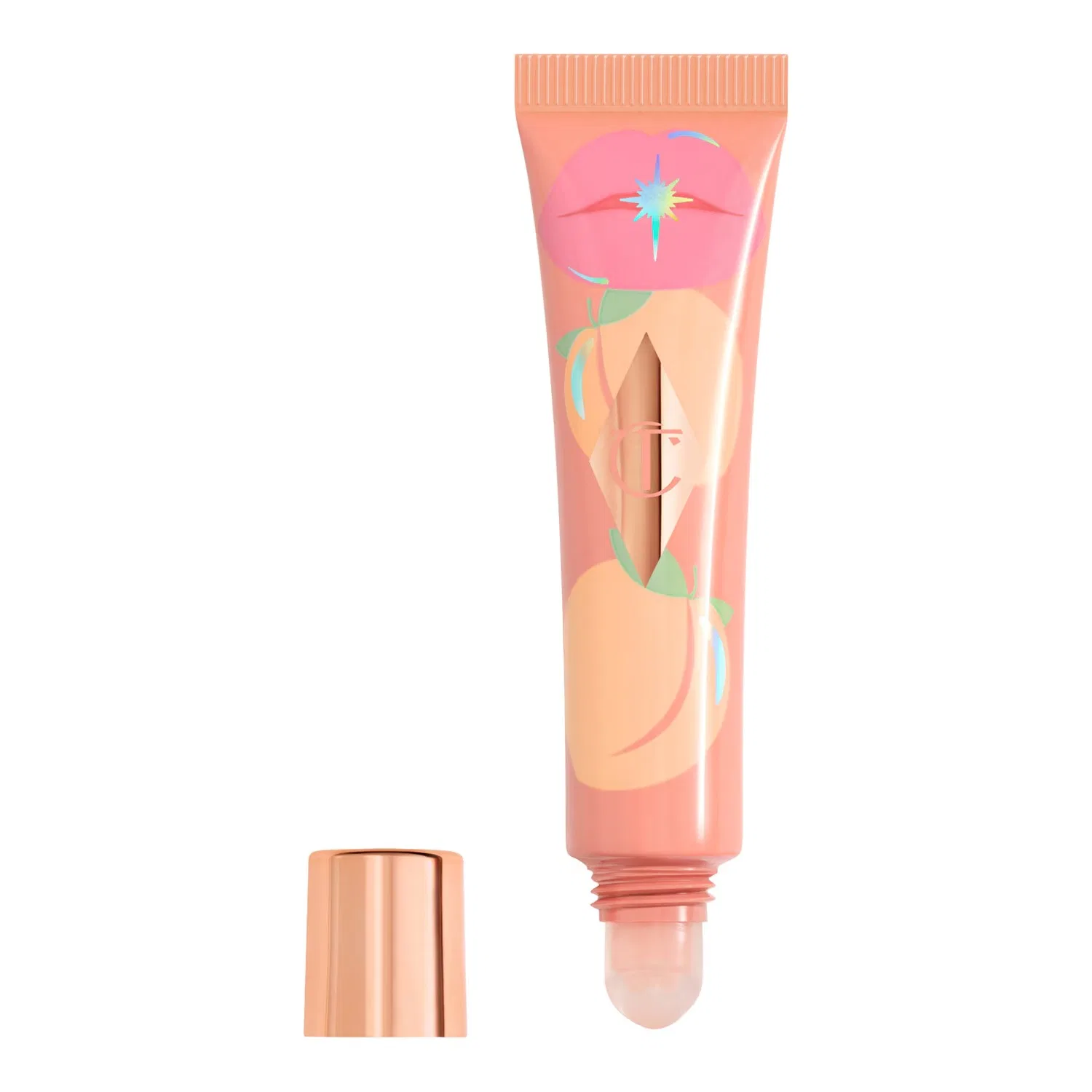 Масло для губ с эффектом сияния Juicylicious Pure Peach, CHARLOTTE TILBURY, 14 мл, Цвет Juicylicious Pure Peach