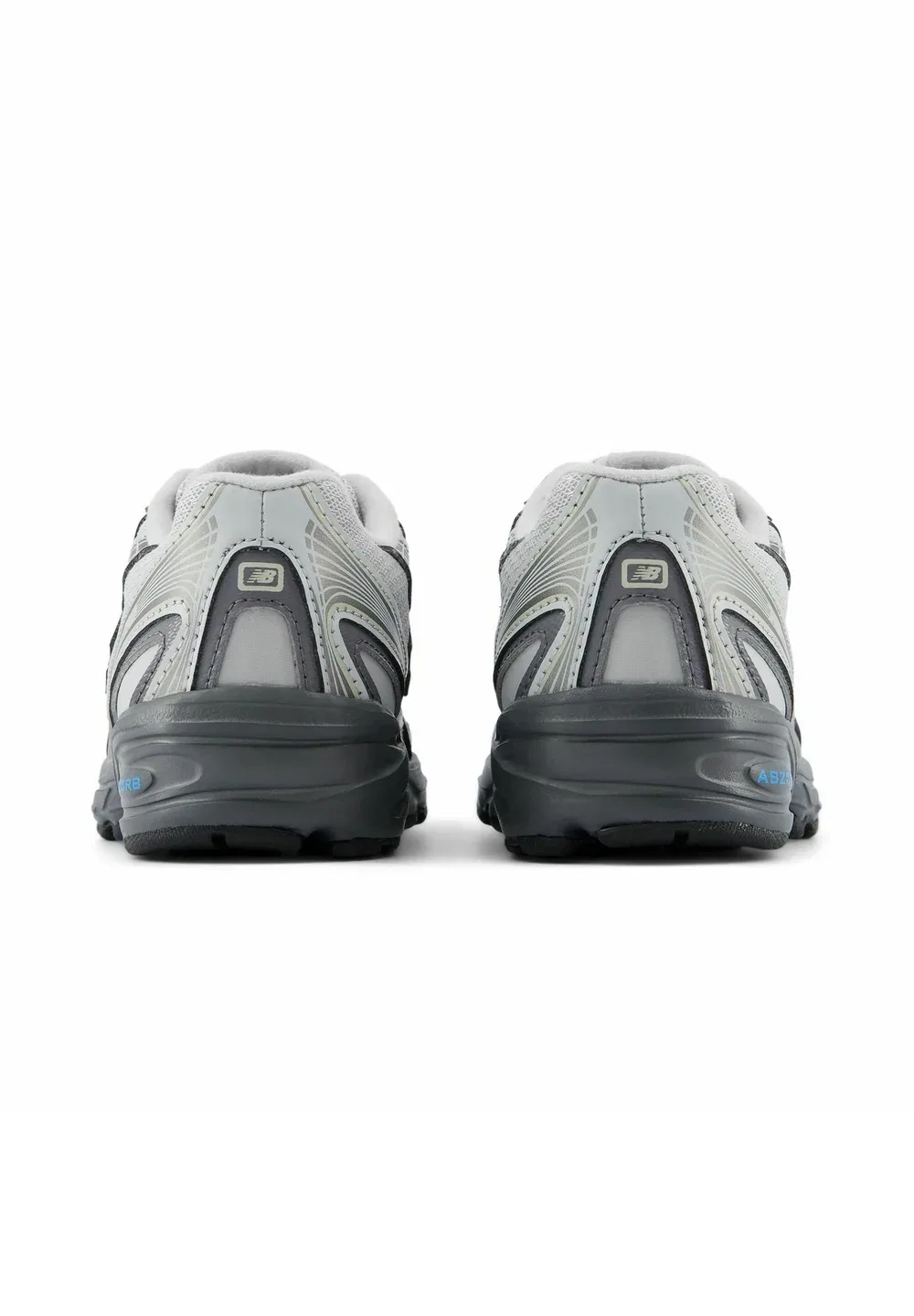 740 - тренеры New Balance, Dark Silver Metallic Fan Blue — фото 3