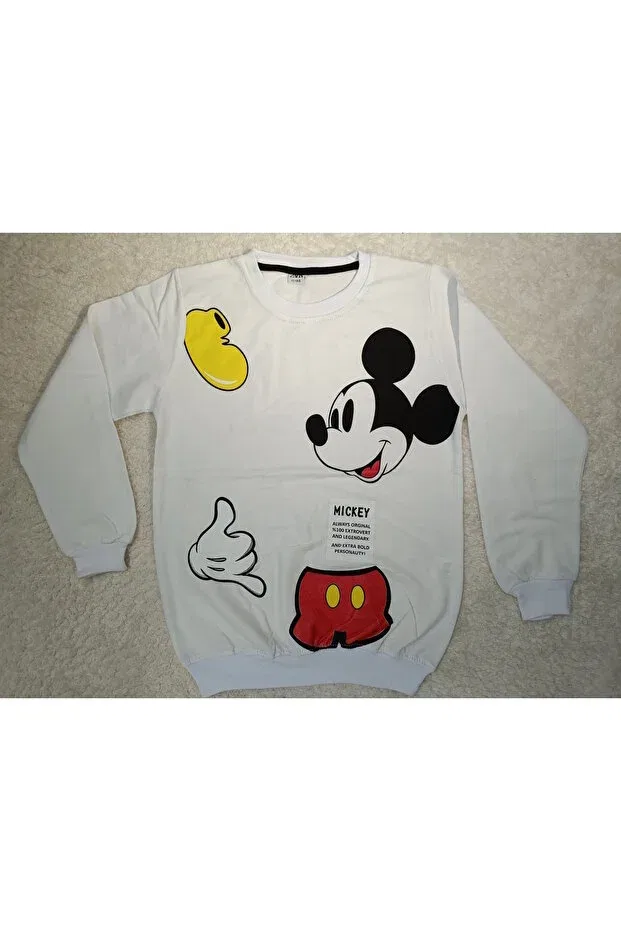 Детская толстовка для девочек с принтом Sportswear Kids, White