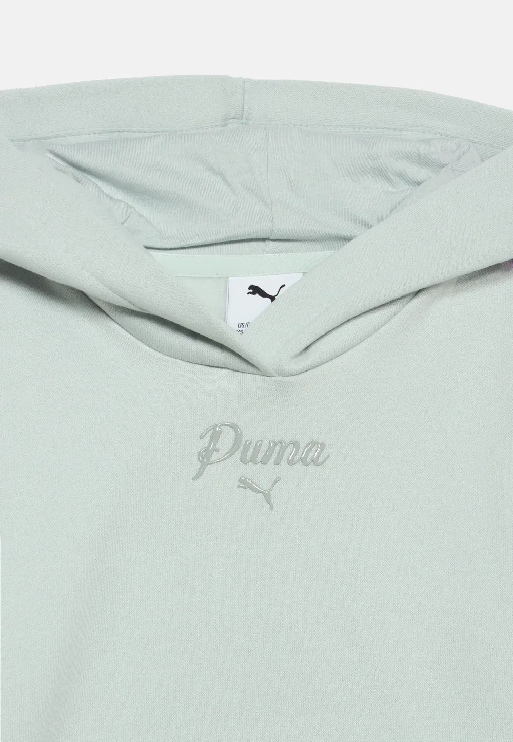 Худи с надписью, унисекс - худи Puma, Créme De Mint — фото 3
