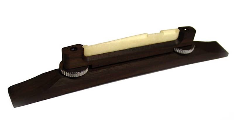 

Бридж/база Foley Bone Top для Arch-Top, с костяным седлом - палисандр Allparts GB-2536-0R1