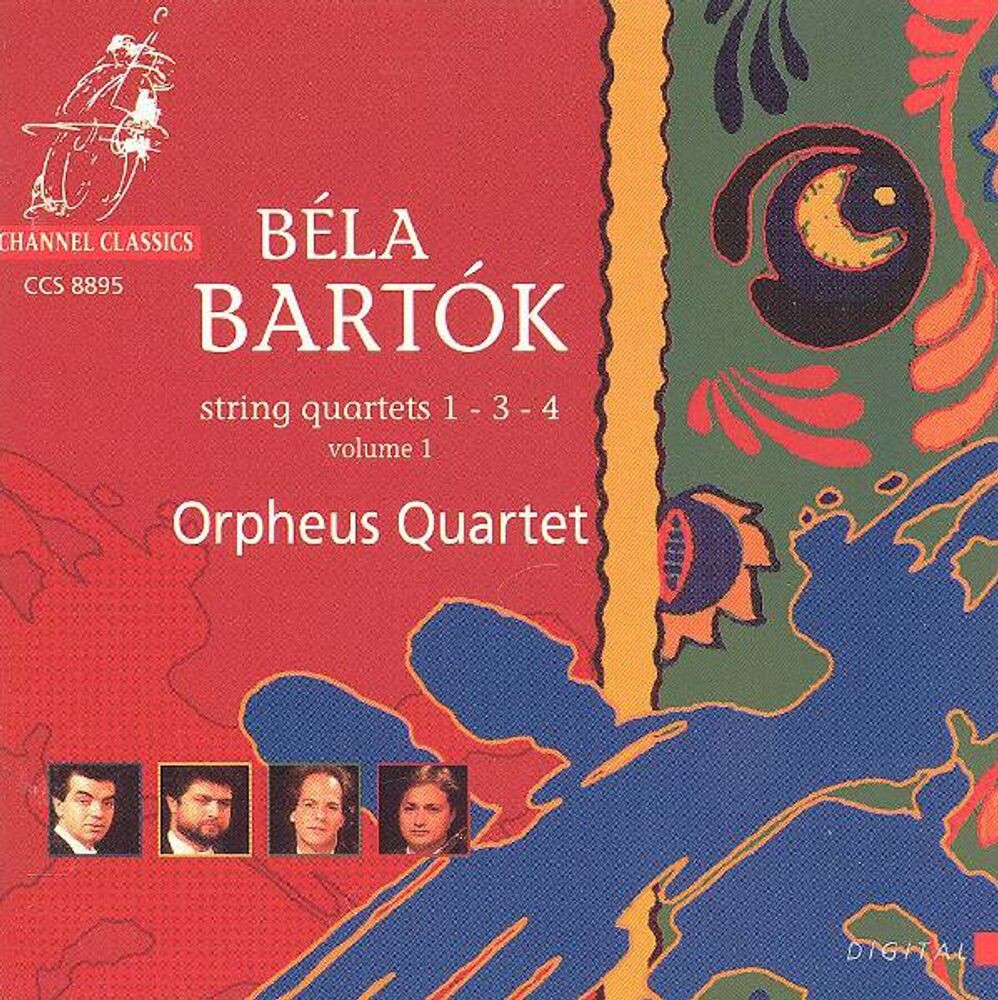 

Диск CD Bartok: String Quartets 1, 3, & 4 [Import] - Béla Bartók, Ex-Cathedra