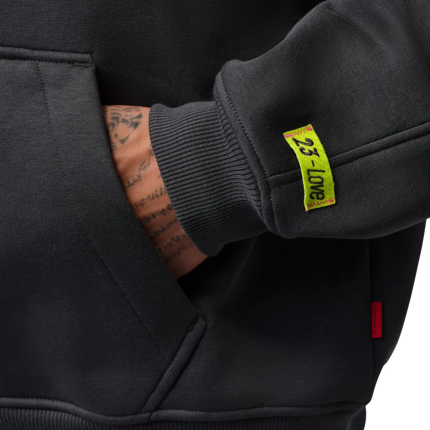 Мужское худи Brooklyn Fleece Oversized Hoodie 'Anthracite' Jordan, Anthracite — фото 4