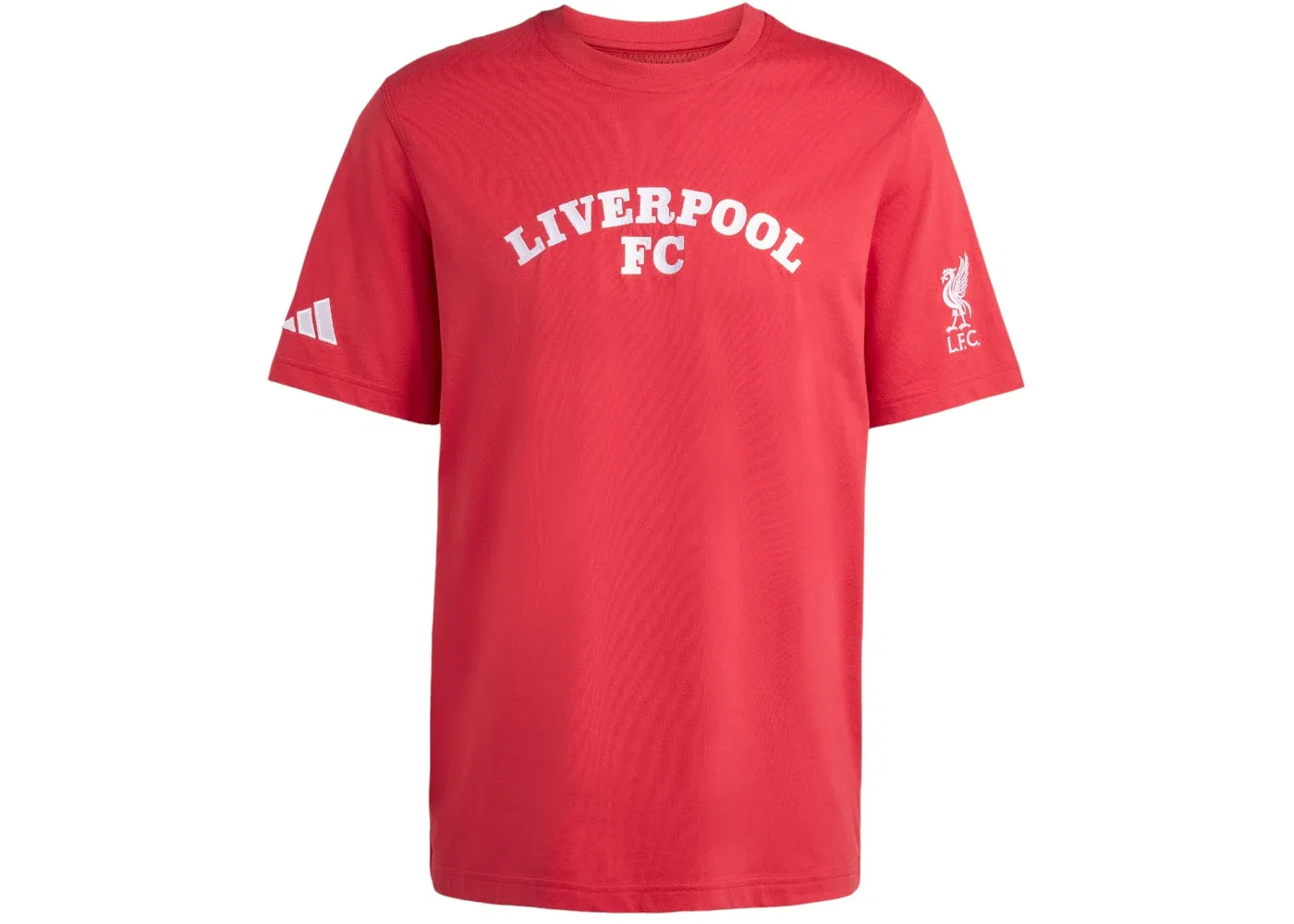 Мужская футболка с принтом Liverpool FC Us Pack Adidas, Strawberry Red
