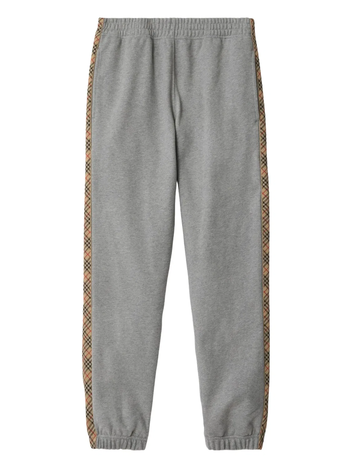 Трековые брюки из хлопка, серые Burberry, серый