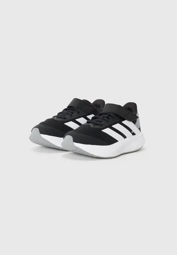 Кроссовки для бега по шоссе Duramo унисекс Adidas Performance, белый/черный/серый — фото 2