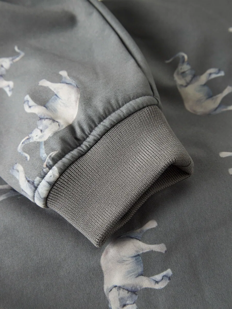 Куртка NAME IT Performance Jacket 'NMMalfa 08' дымчато-серого цвета — фото 3
