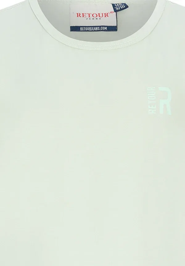 Топ хлопковый Singlets maurice Retour Jeans, Soft Mint — фото 3