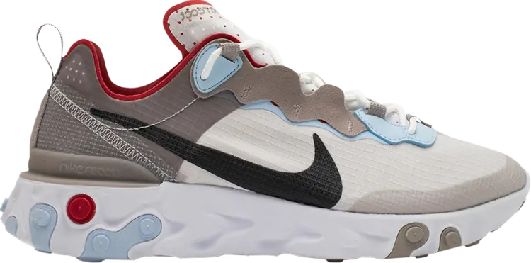 

Кроссовки Nike React Element 55 'Enigma Stone Celestine Blue', серый