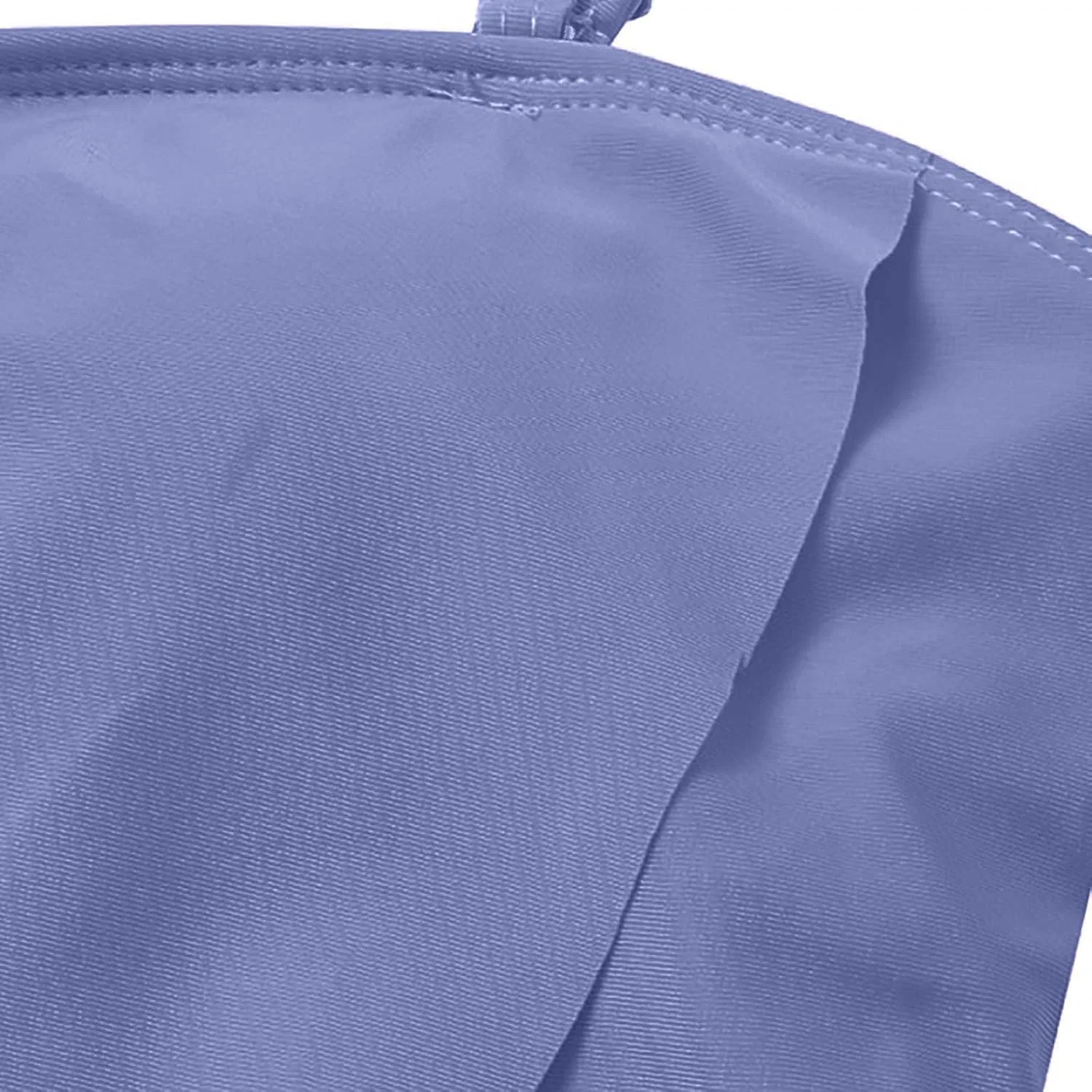 Женский танкини бандо с утягивающим низом, Light Blue — фото 4