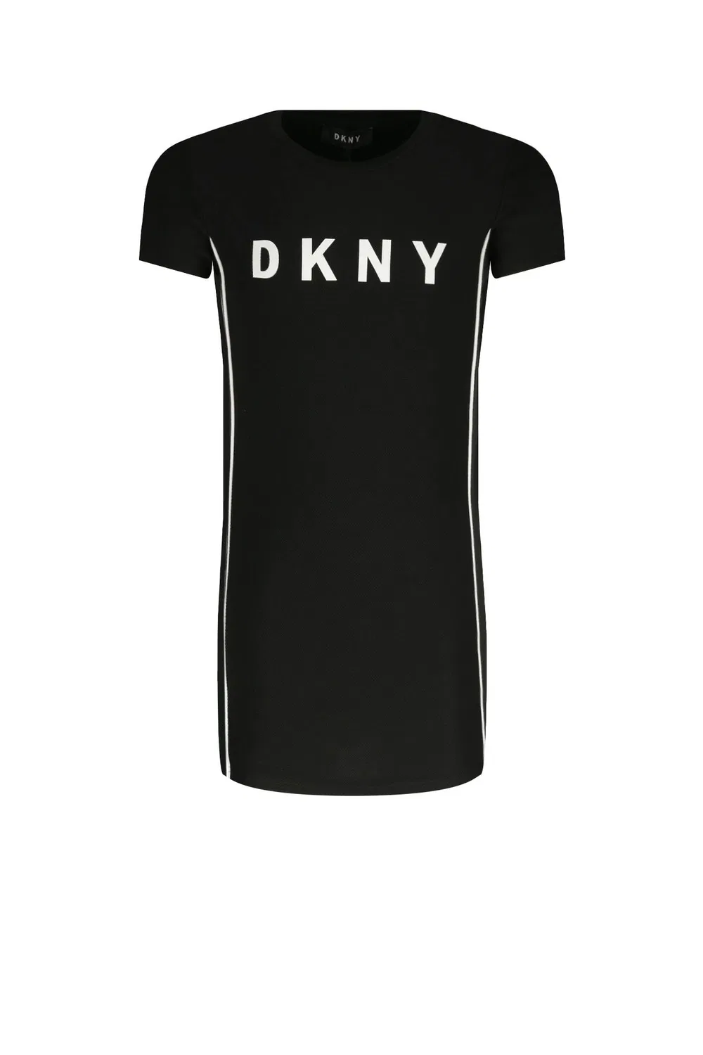 Платье с коротким рукавом Dkny Kids, черный