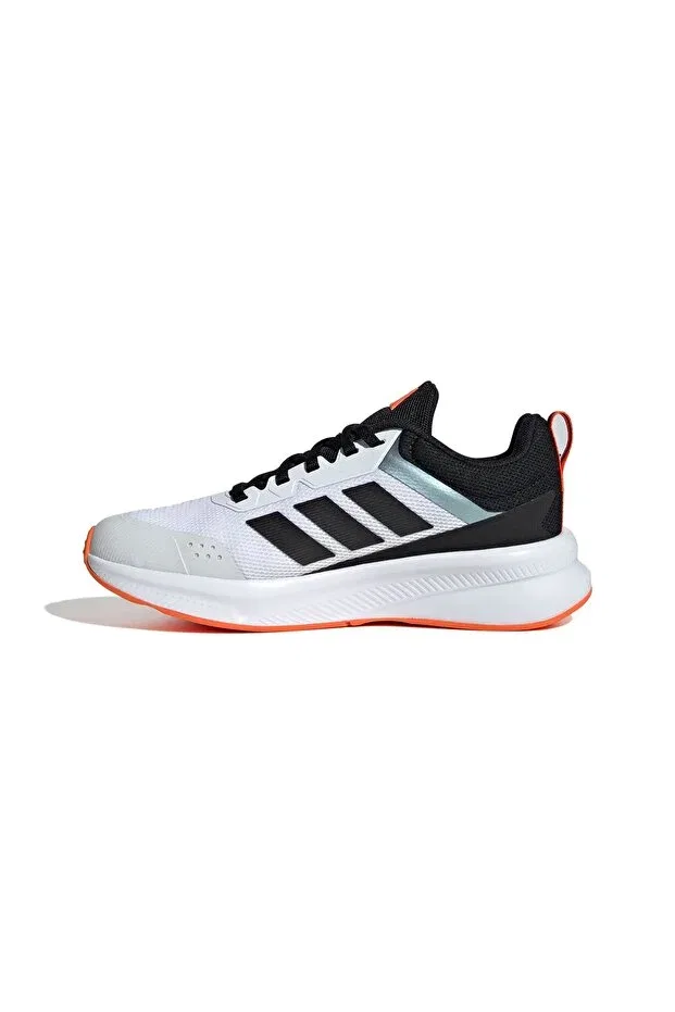 Детские кроссовки для девочек с принтом Adidas, Ftwwhite Core Black — фото 2