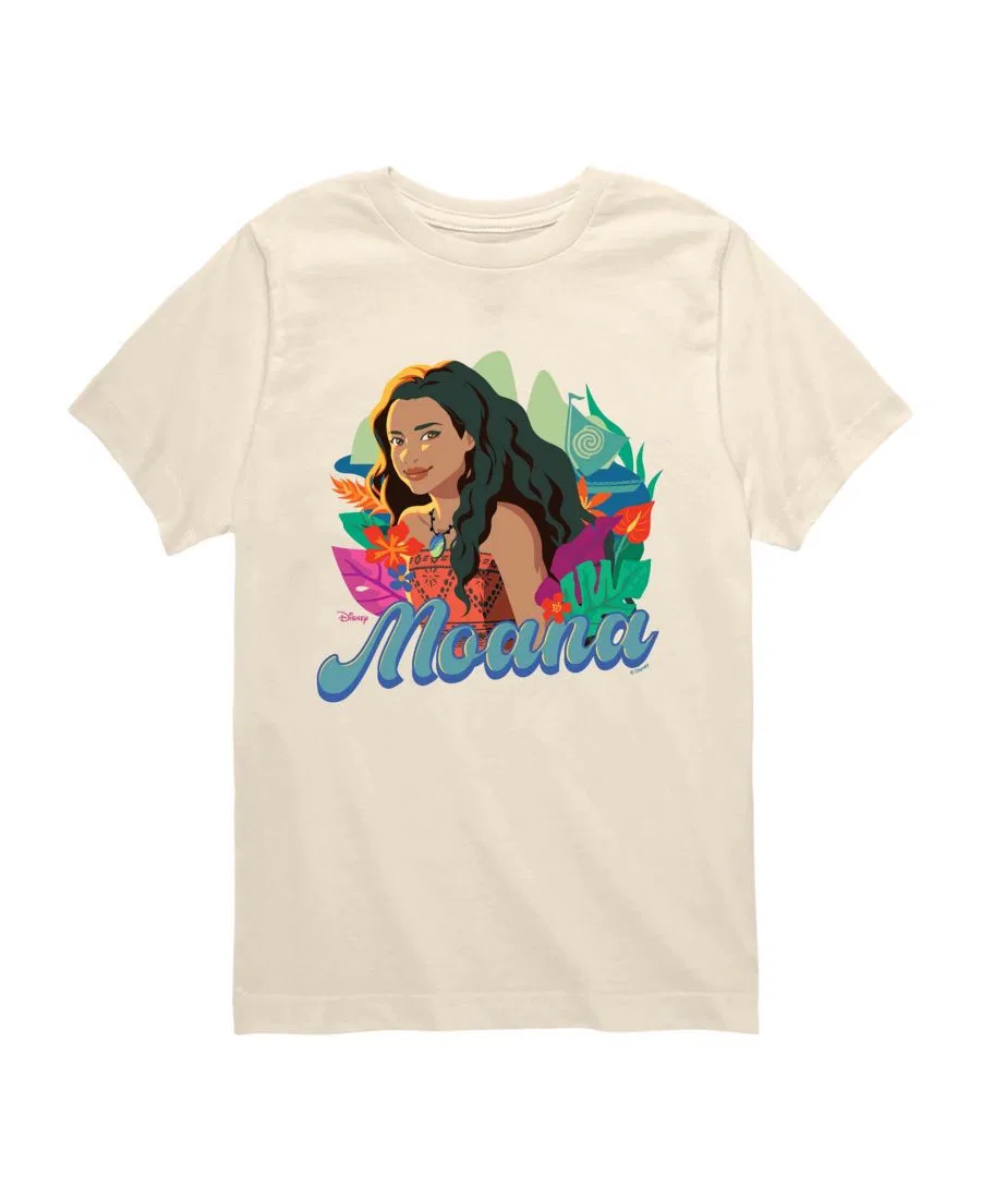 Футболка с коротким рукавом Live Action Florals Moana, Cream