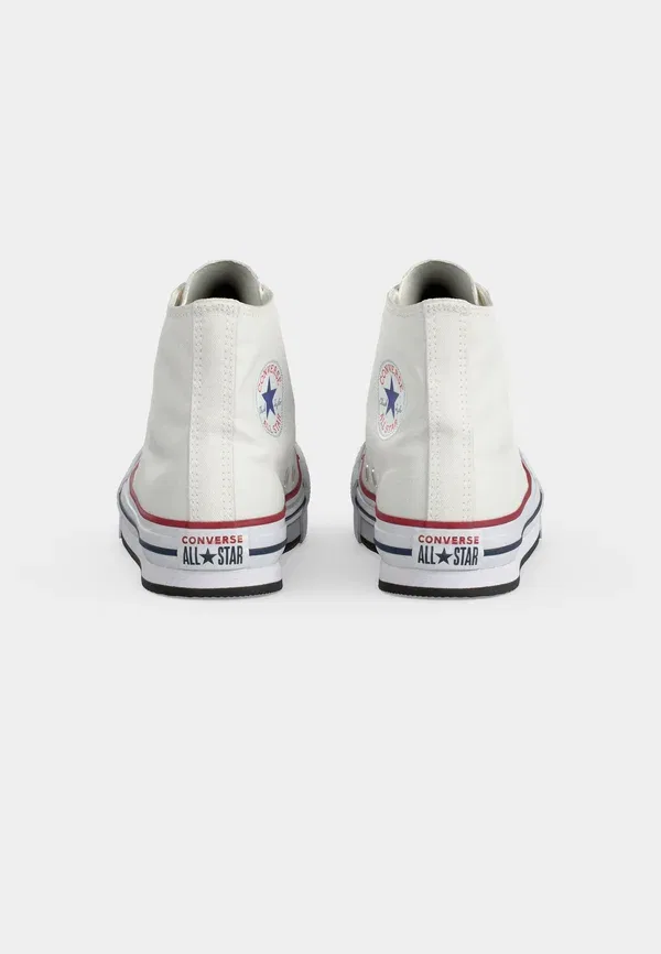 Кроссовки Chuck Taylor All Star Lift Platform унисекс - высокие кроссовки Converse, белый/темно-синий — фото 4