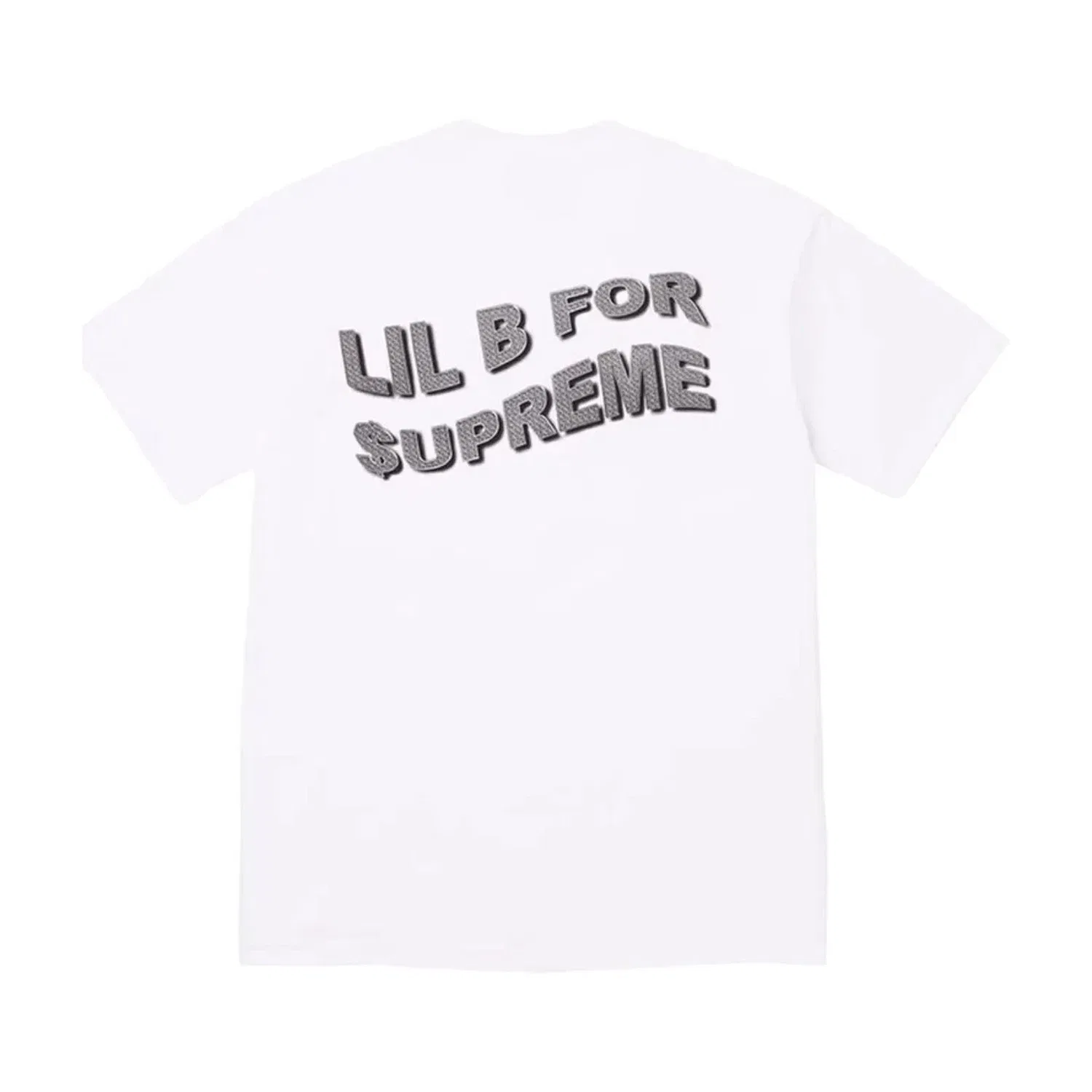 Мужская футболка с принтом Based Supreme, белый — фото 2