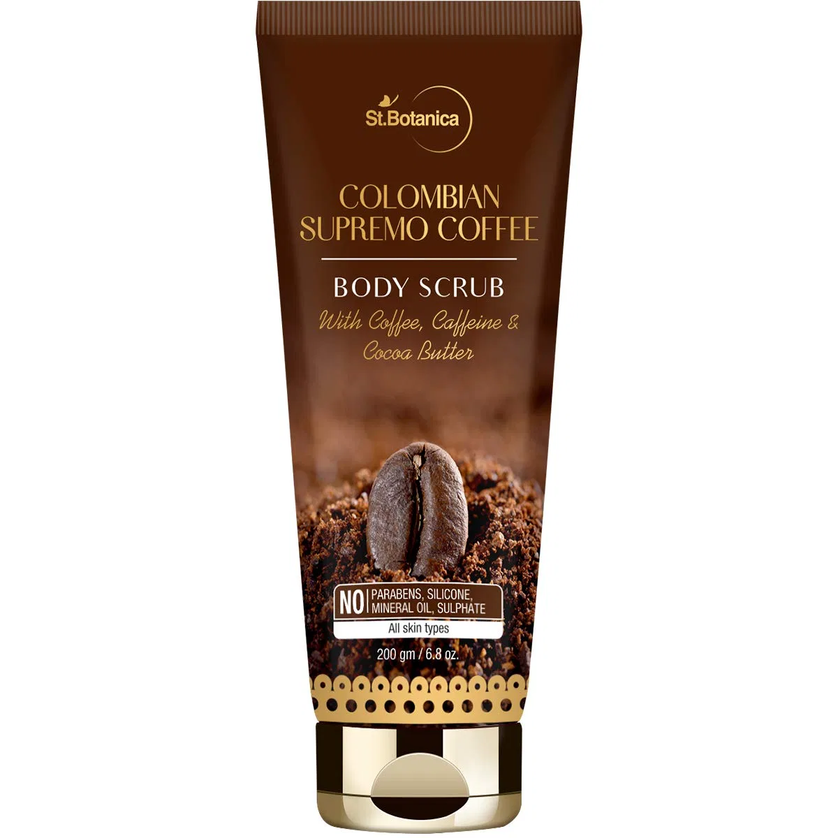 Скраб для тела St.Botanica Colombian Supremo Coffee, 200 г, Coffee