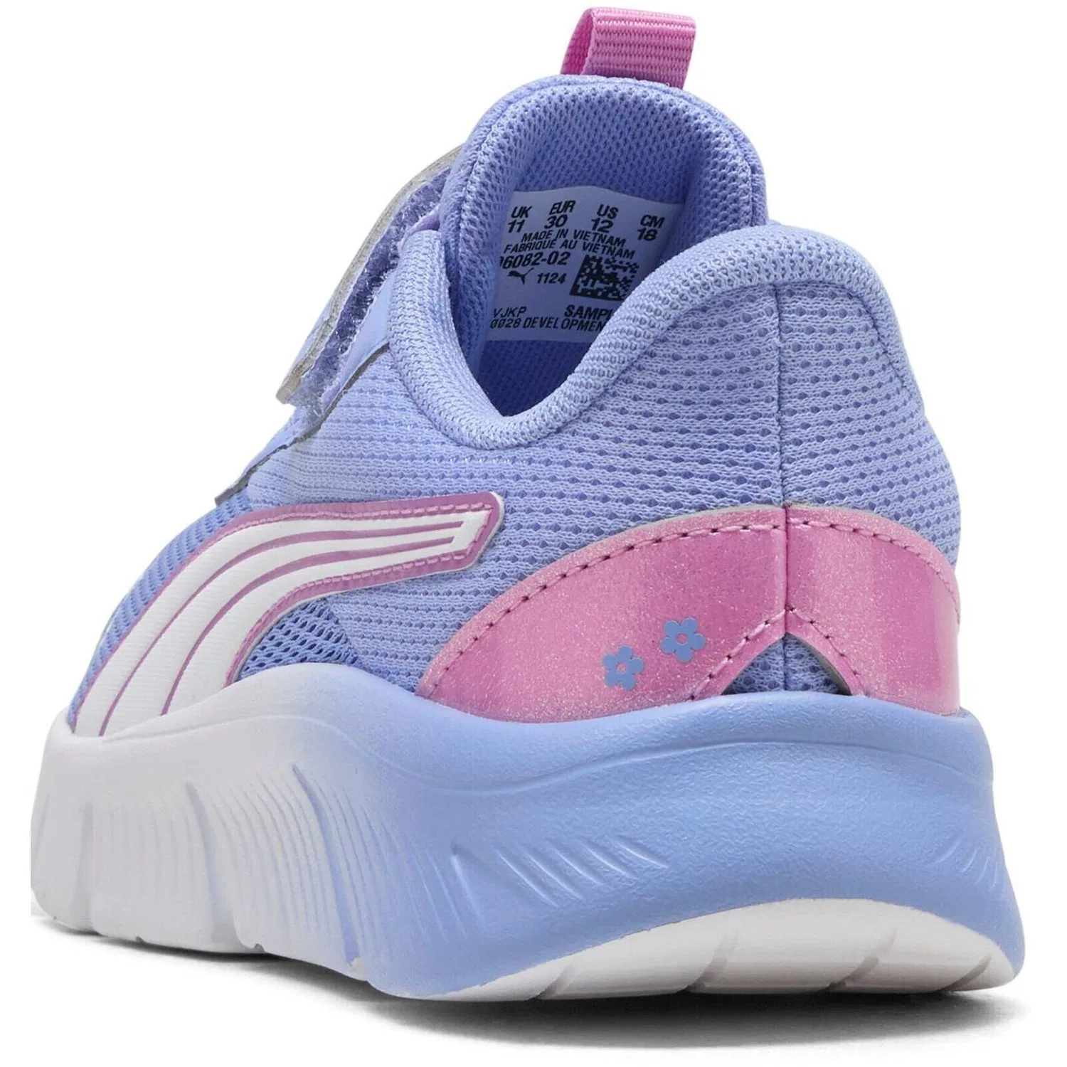 Детские кроссовки Puma Flexfocus Modern Jelly Heaven Ac Ps Pea, Konigliches Lila / Rosa — фото 4