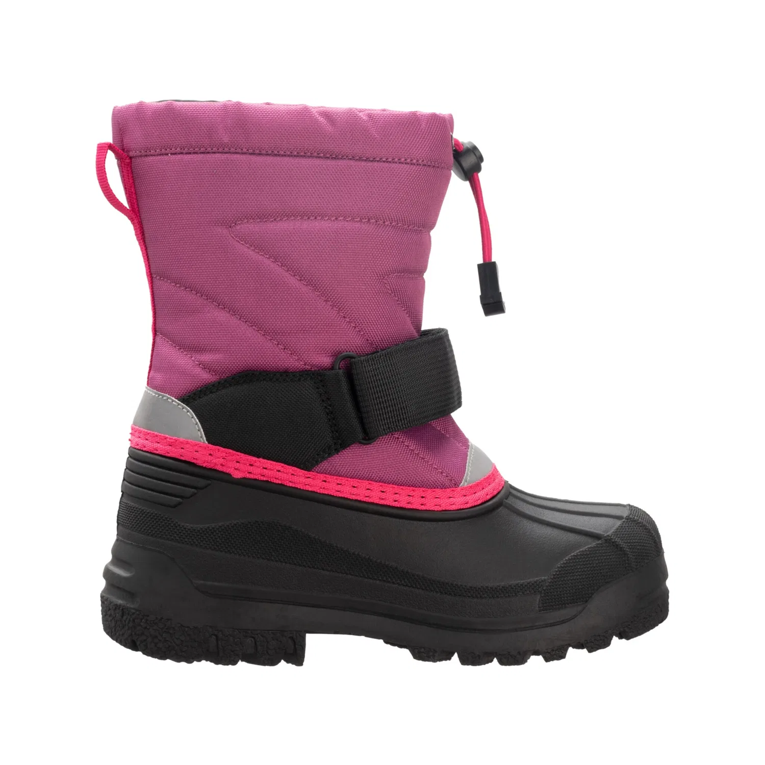 Детские снегозащитные ботинки Telemark Winter Boots Pro TROLLKIDS, Plum/Magenta — фото 3