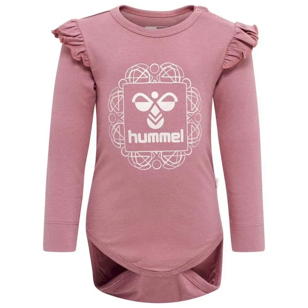 Футболка с длинным рукавом Frik Hummel, розовый