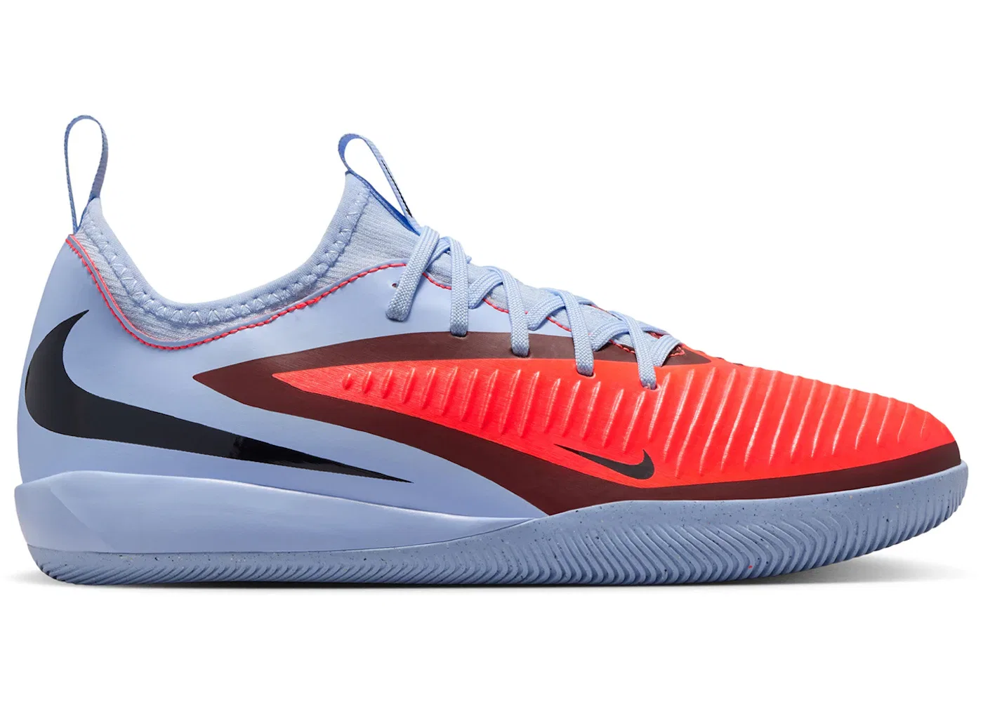 Детские кроссовки для футбола Nike Phantom 6 Low Academy IC Scary Good Pack, Royal Tint/Black/Bright Crimson