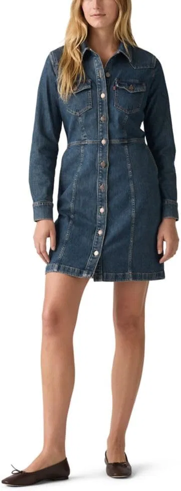 Женское A-силуэт платье Flynn Western Dress Levi's, There We Go