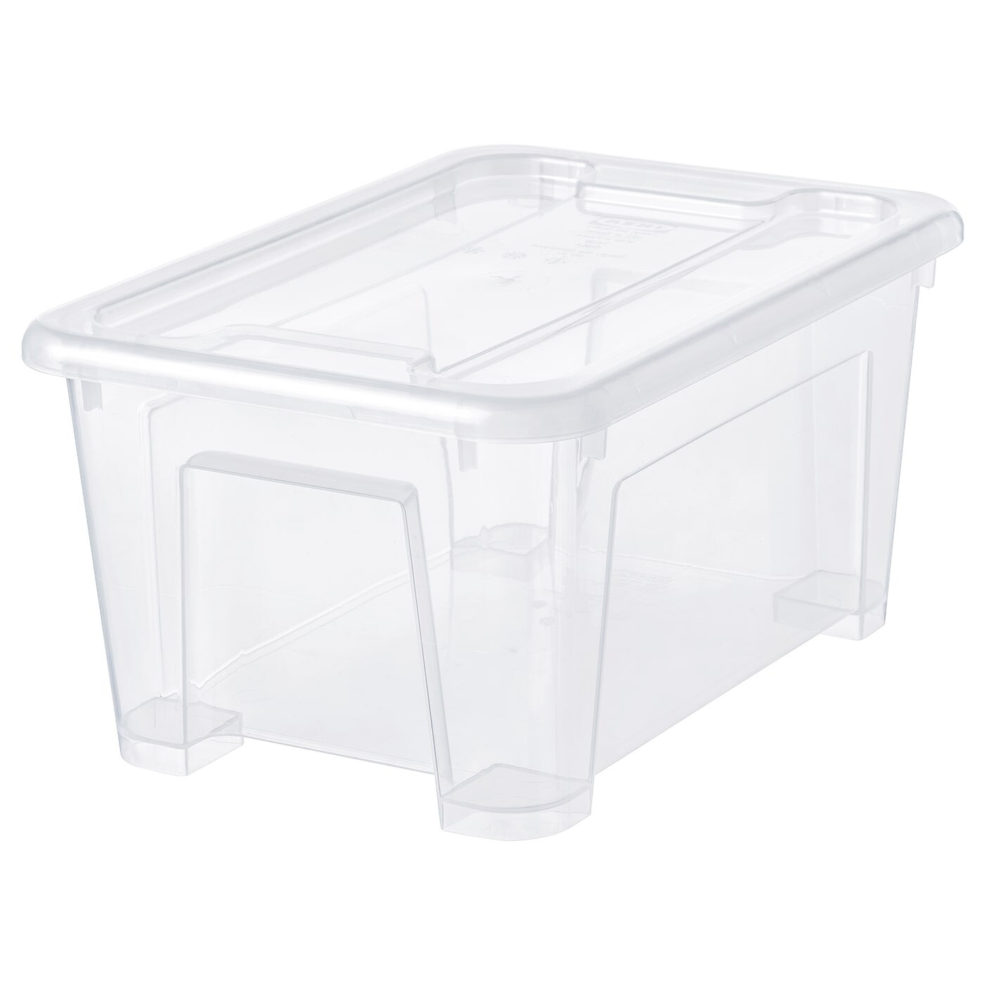 

SAMLA САМЛА Контейнер с крышкой, прозрачный, 28x20x14 см/5 л IKEA