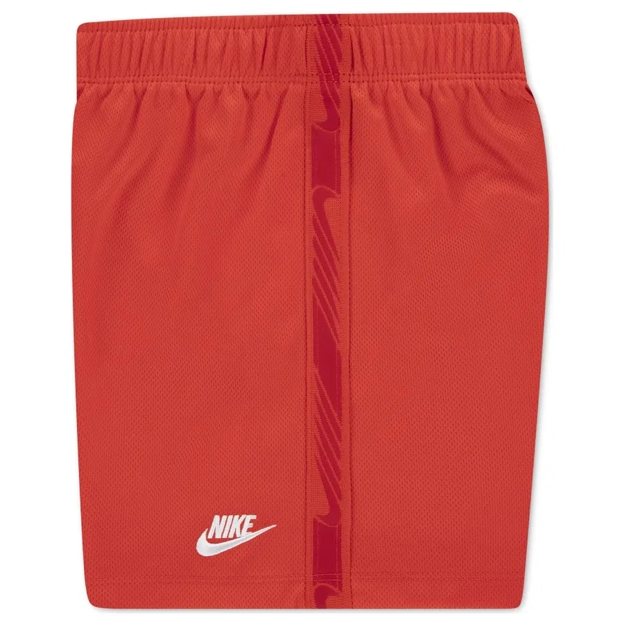 Комплект футболки и шорт с сеткой Lap Mesh Short Set Nike, Неоновый серый — фото 4