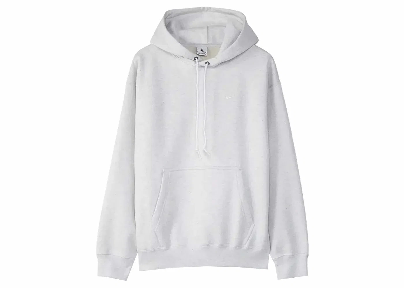 Мужская худи с длинным рукавом Nike Solo Swoosh Fleece, Birch Heather