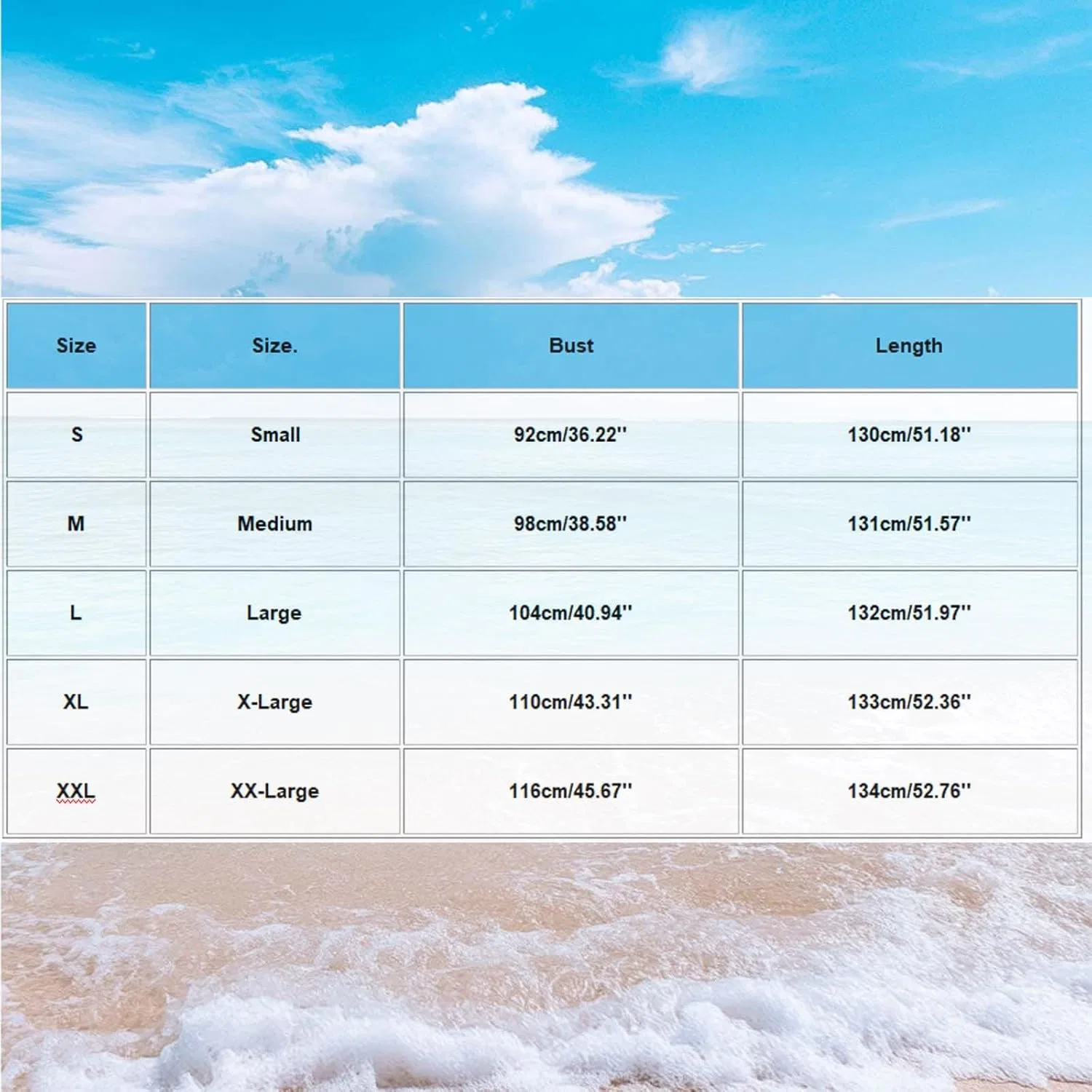 Женское летнее платье свободного кроя V-образным вырезом, Sky Blue — фото 4