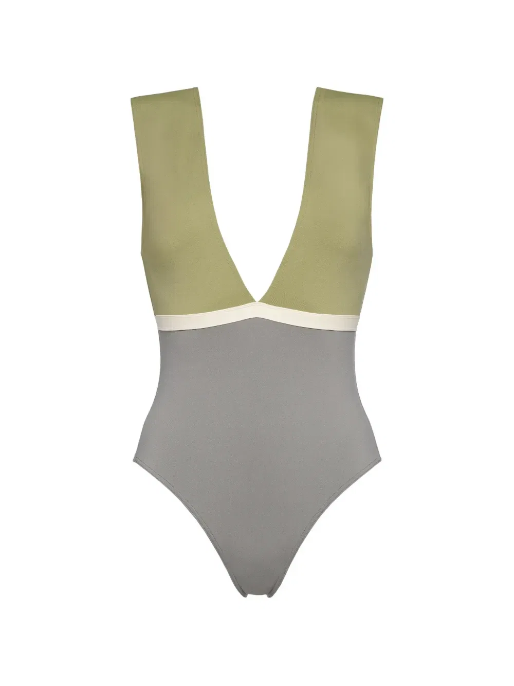 Купальник Macadamia с V-образным вырезом Eres, серый