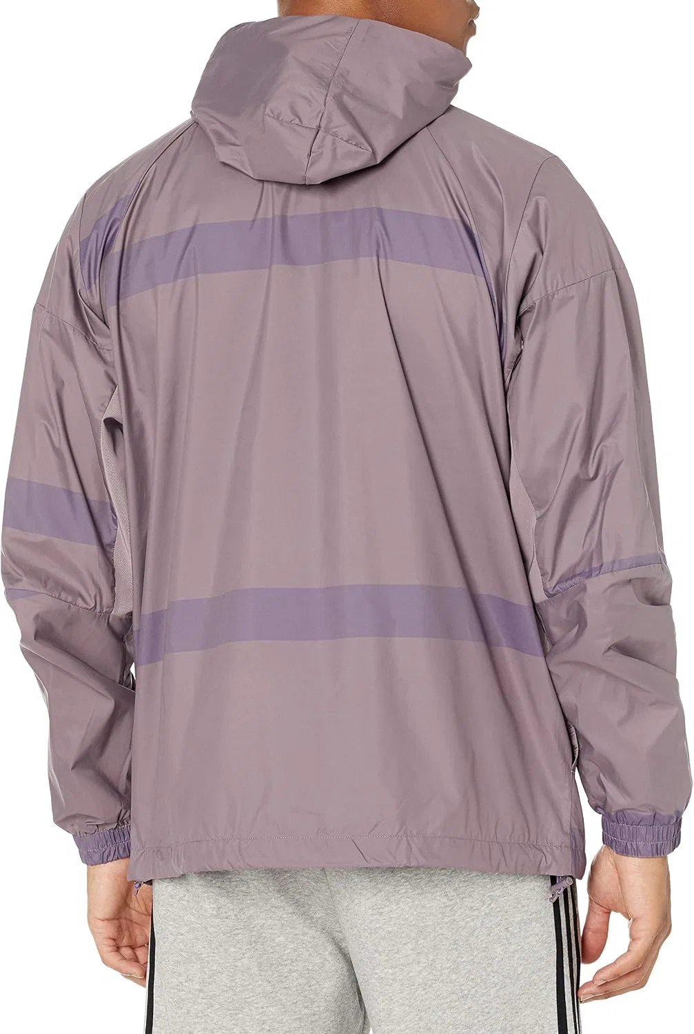 Мужская ветровка с полной застежкой-молнией W.N.D., adidas, Legacy Purple — фото 2