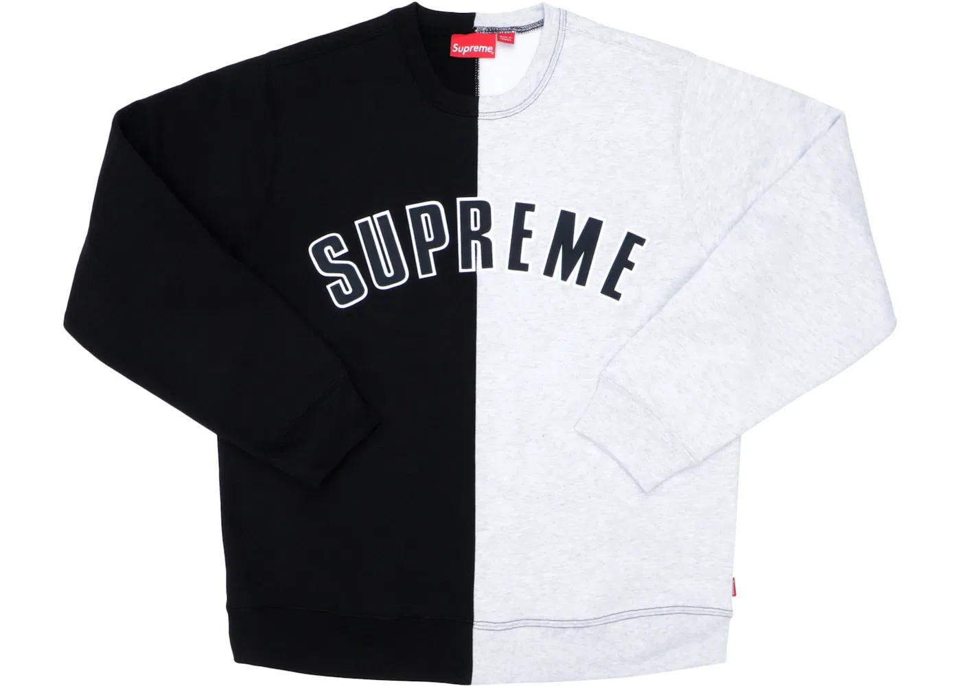 Мужской свитшот с разрезом Supreme Sweatshirt, Black