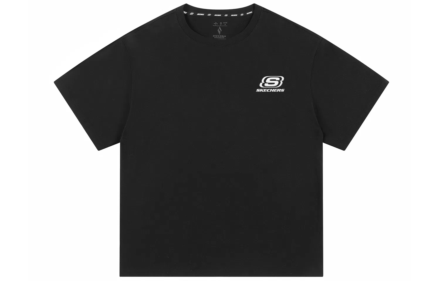 Детская футболка с принтом Unisex Crew Neck Thin Skechers — фото 3