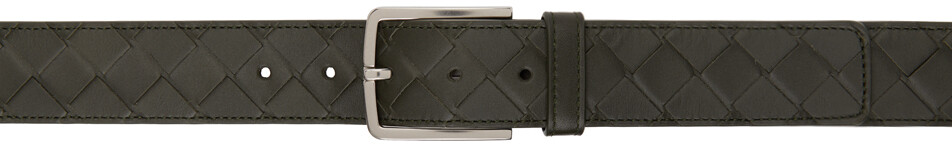 

Зеленый пояс Intrecciato Bottega Veneta