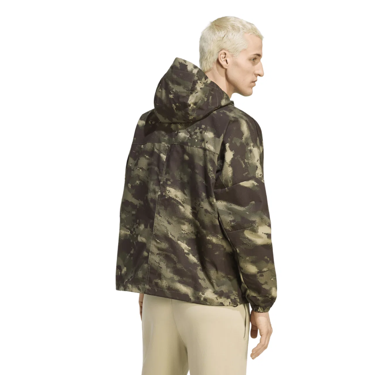 Куртка мужская Camo Jacket Adidas, цвет Olive Strata — фото 2