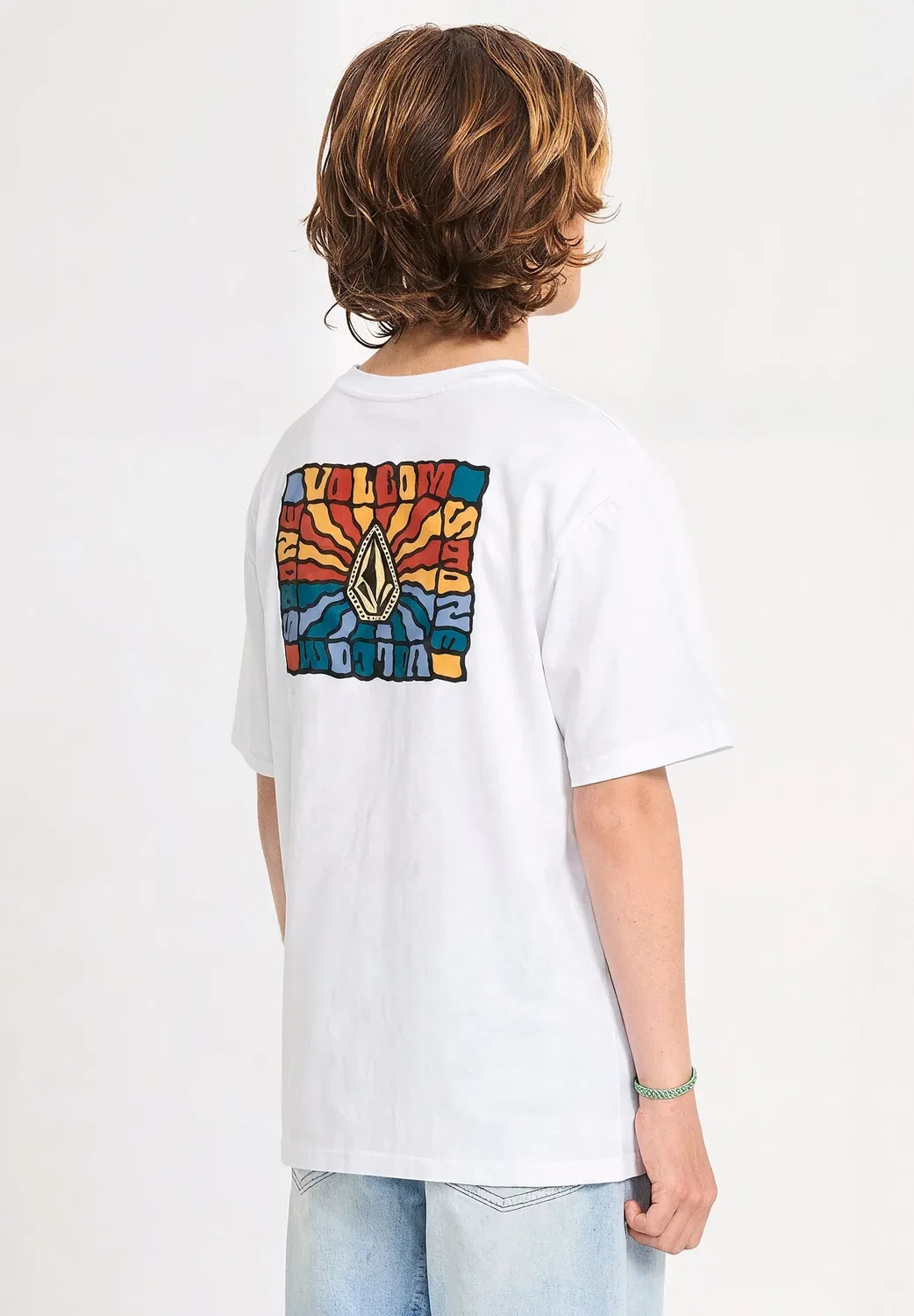 Футболка с принтом Tee Altarium Volcom, White — фото 2