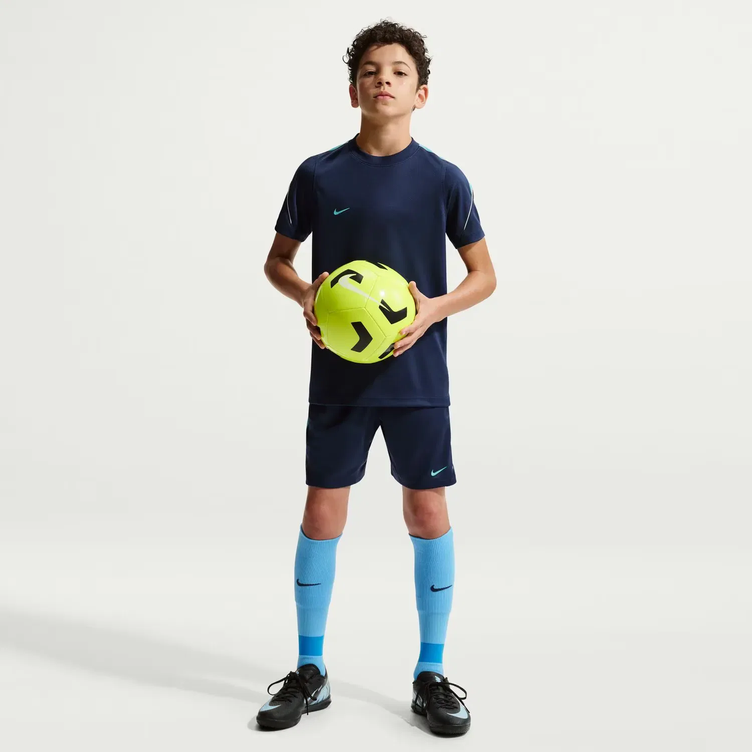 Детская футболка Dri-FIT Strike Nike, Azul — фото 3