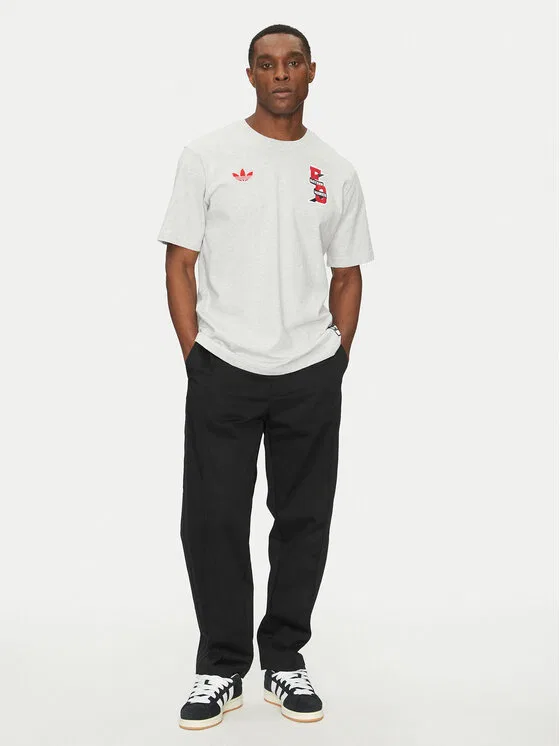 Футболка regular fit FC Bayern Adidas, серый — фото 2