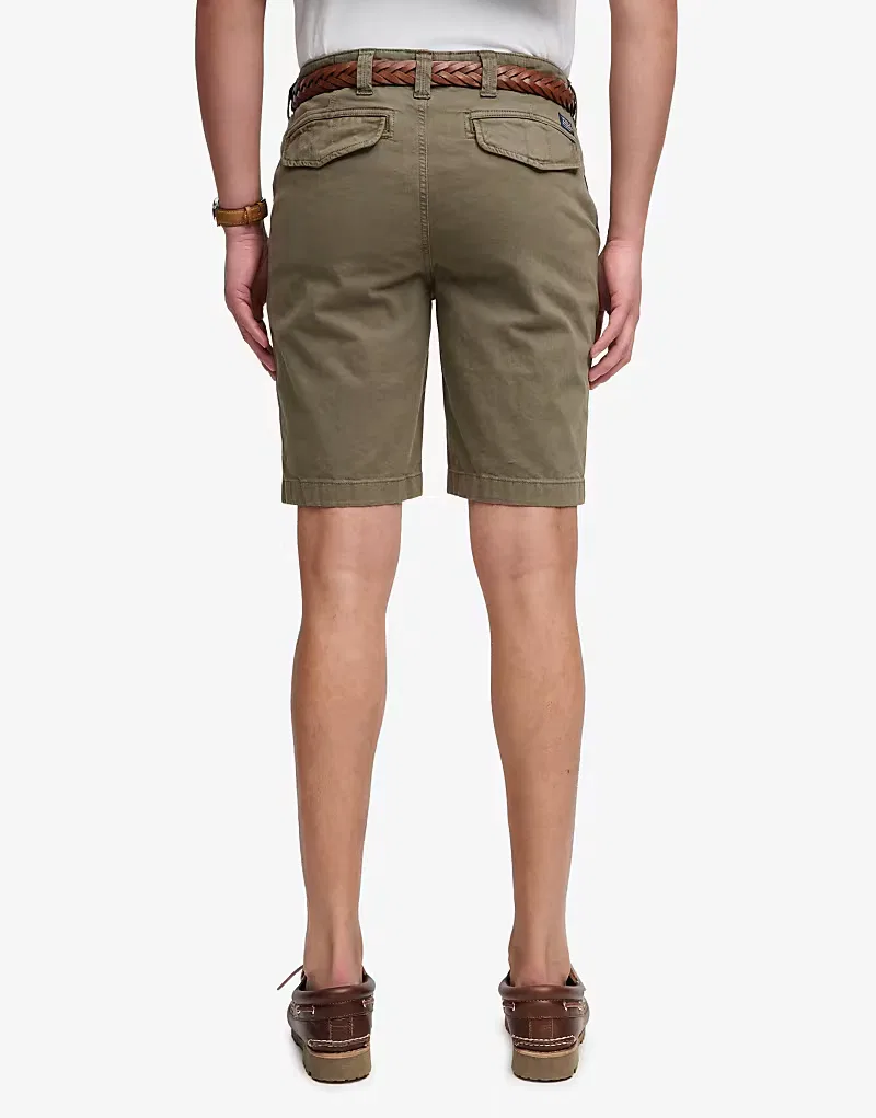 Шорты-чиносы Superdry Utility луковый лук — фото 3