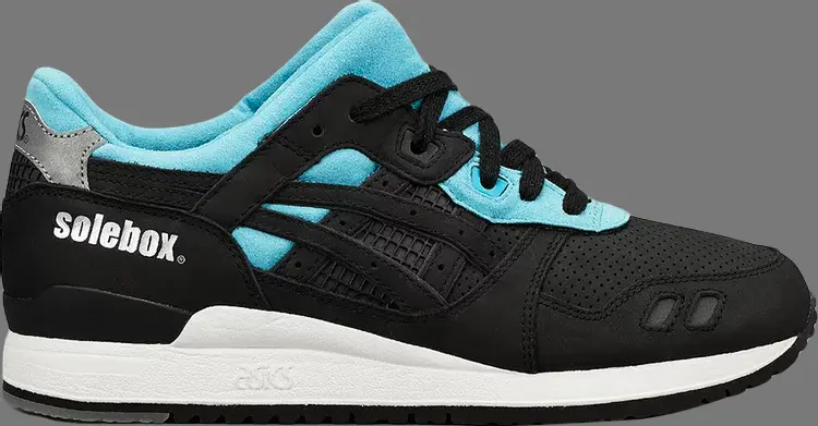 

Кроссовки solebox x gel lyte 3 'blue carpenter bee' Asics, черный