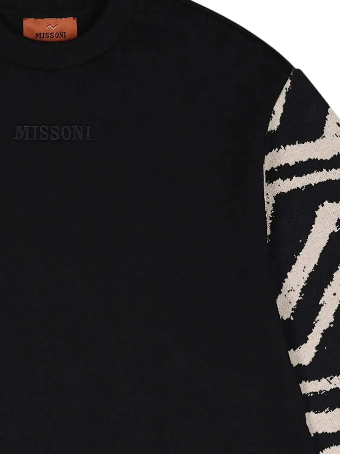 Платье с зигзагообразным принтом Missoni, черный — фото 2