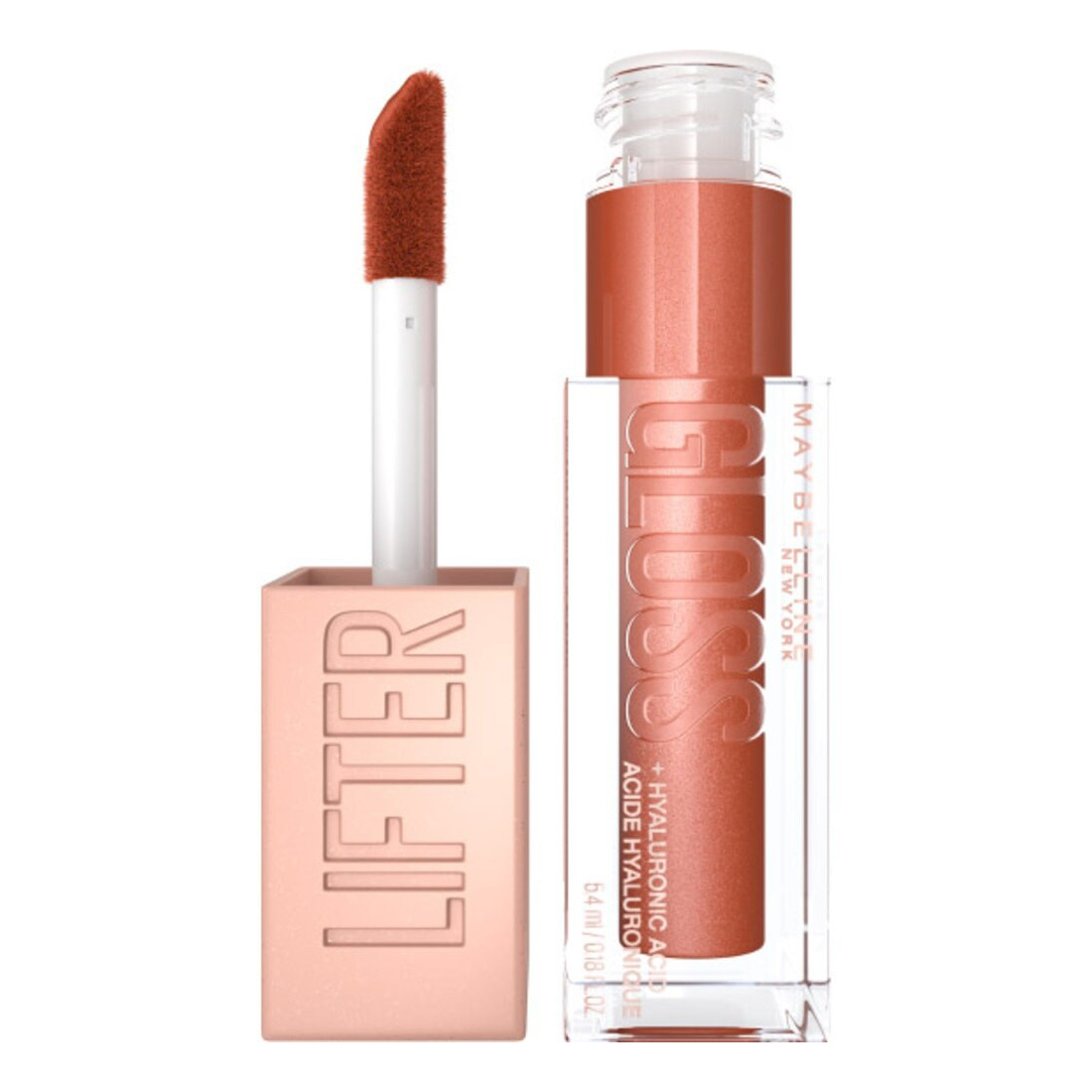 

Блеск для губ Maybelline New York Lifter Gloss With Hyaluronic Acid, 017 Copper