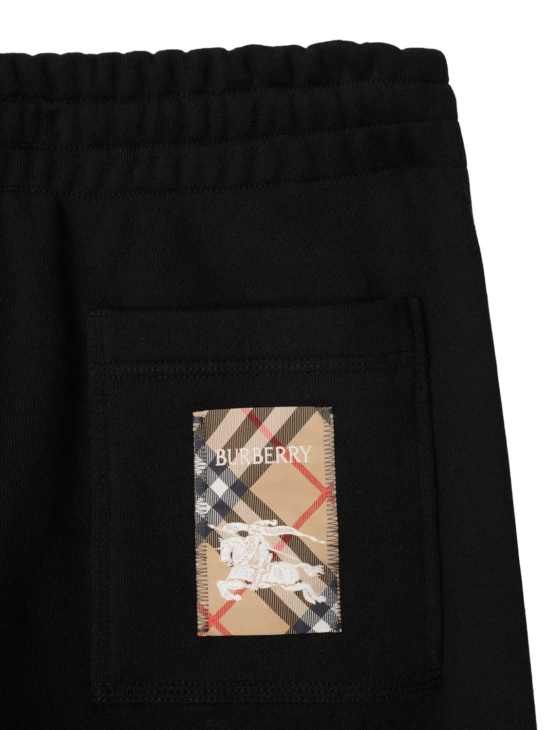 Спортивные брюки Check Label Burberry, черный — фото 2