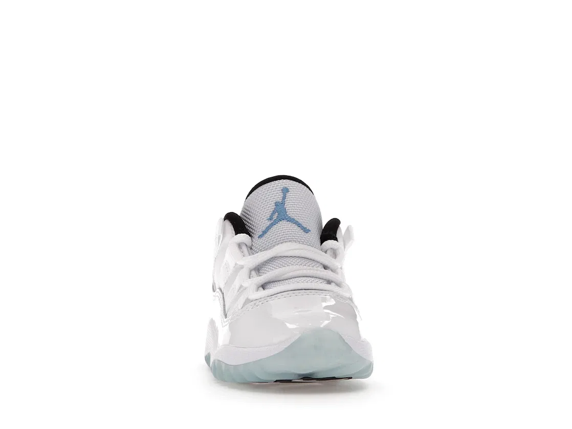 Детские кроссовки Lifestyle с принтом Jordan 11 Retro Low Jordan, White/White-Black-Legend Blue — фото 2
