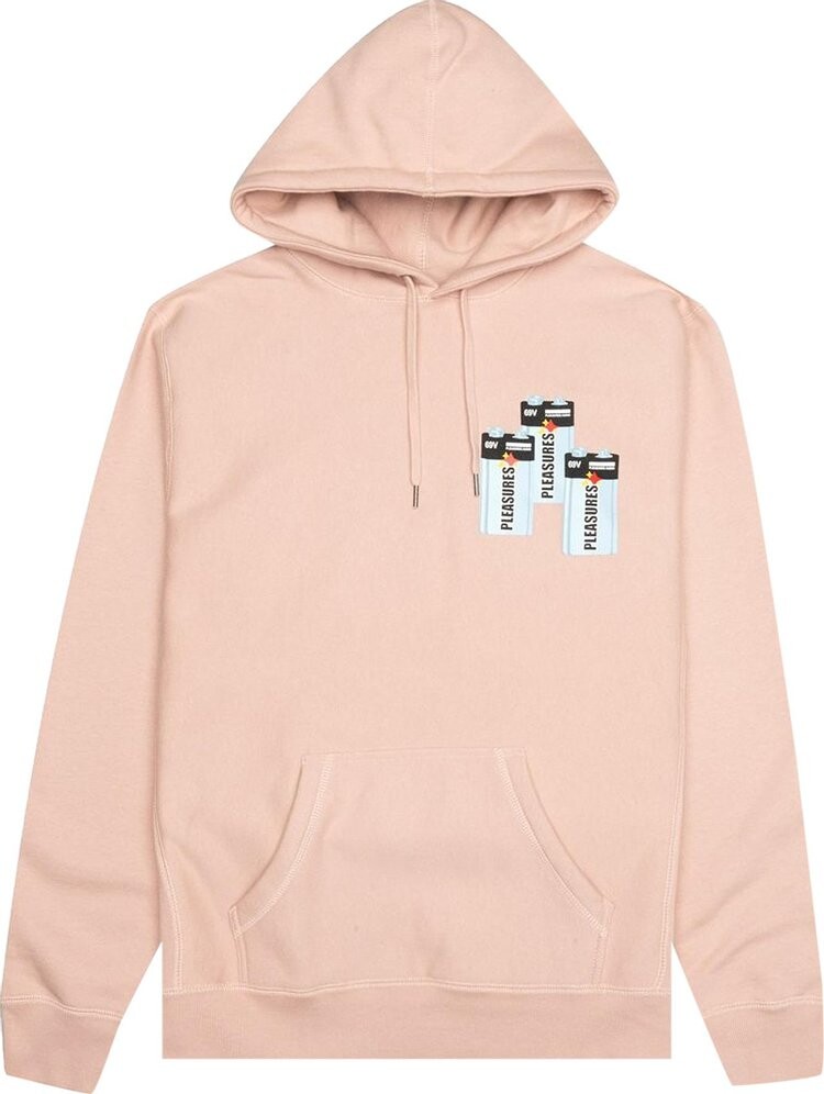 

Худи Pleasures Charge Premium Hoodie 'Dusty Rose', розовый